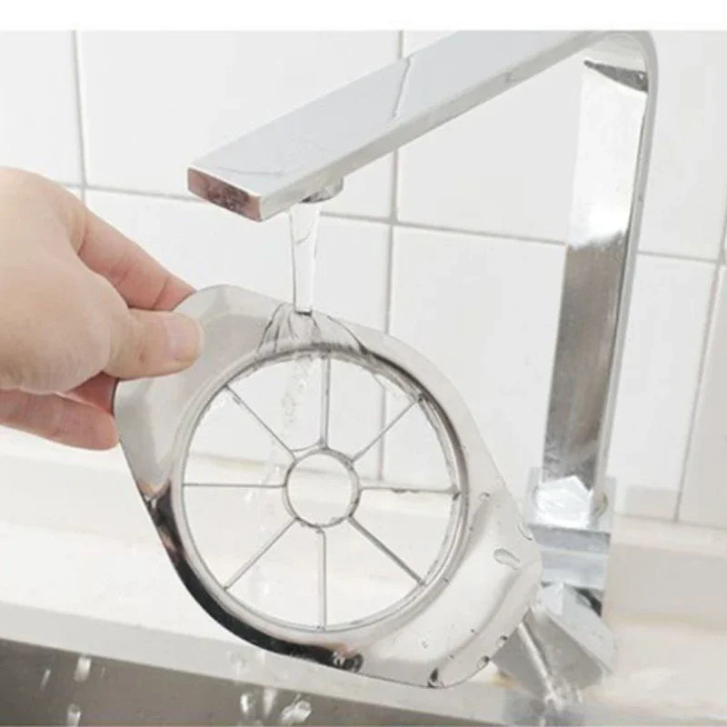 Stainless Steel Apple Slicer & Cutter – Easy Fruit & Vegetable Divider Tool