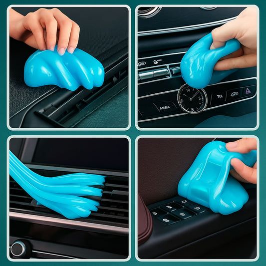 70g Car Cleaning Gel Slime Magic Mud Automobile Air Vent Computer Keyboard Dirt Dust Remover Gel Car Wash Interior Cleaning Tool