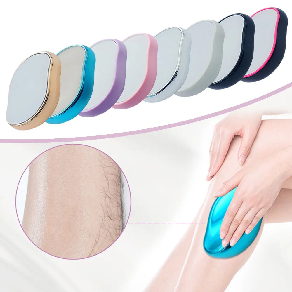 Crystal Hair Removal Eraser – Painless Nano Glass Epilator for Smooth & Silky Skin (Reusable & Eco-Friendly)