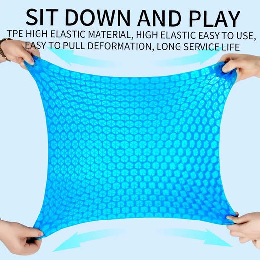 Gel Seat Cushion – Honeycomb Design for Back & Tailbone Pain Relief