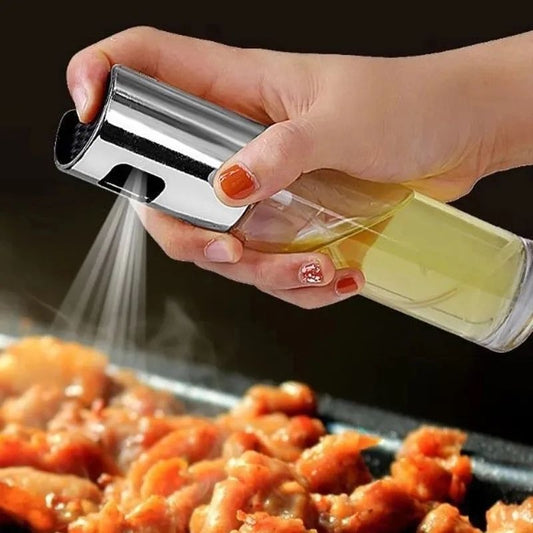 Push-Type Olive Oil Sprayer Bottle – Leak-Proof Pump Dispenser for Cooking, Grilling & BBQ